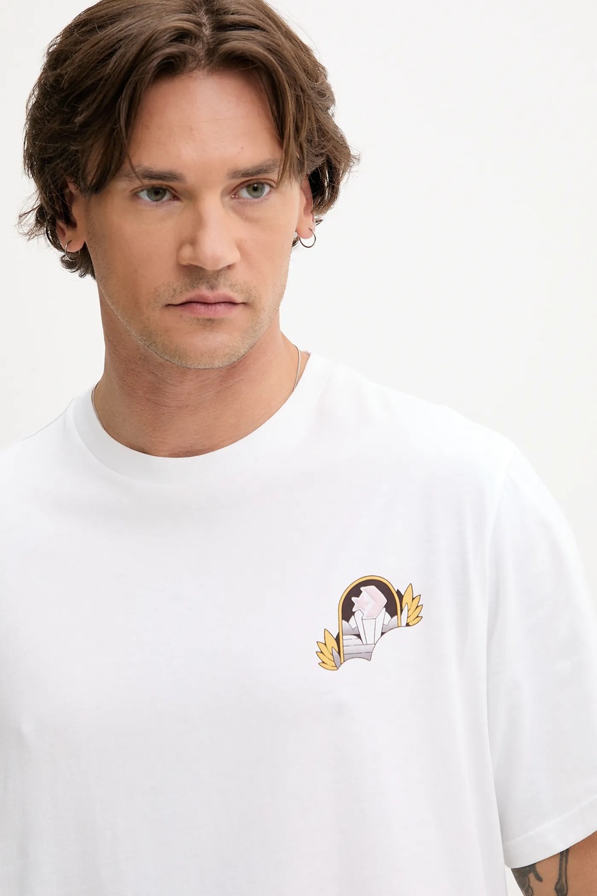 Βαμβακερό μπλουζάκι Converse φωτογραφία