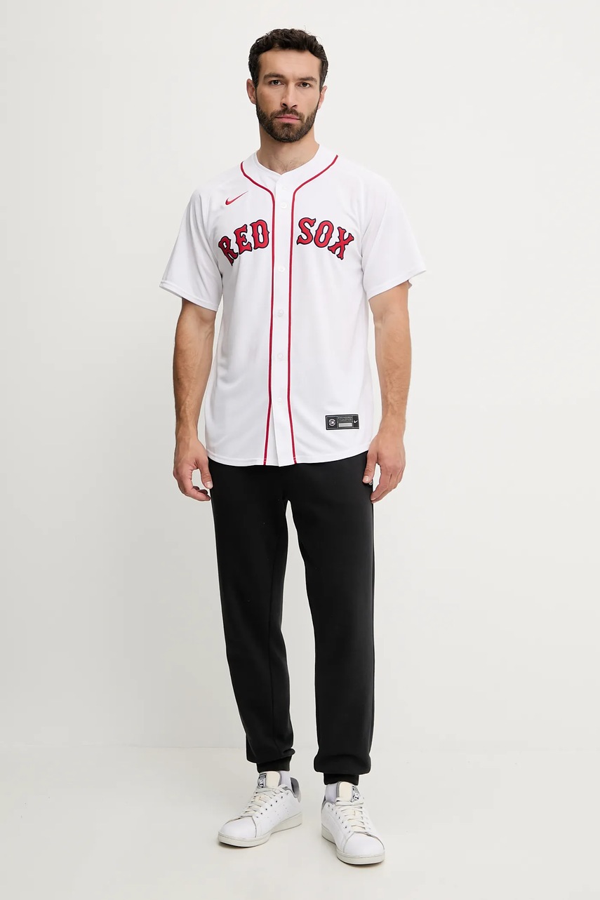 Футболка Nike Boston Red Sox цвет белый LM25-BQHO-BQ-1U2
