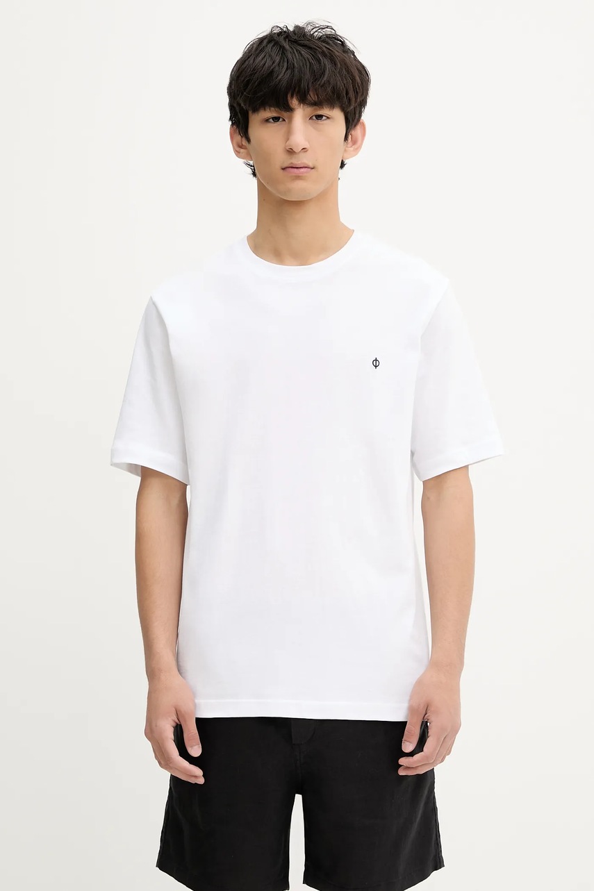 Samsoe Samsoe tricou din bumbac SAOTTO culoarea alb, M25200076