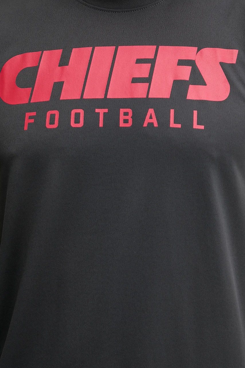 Μπλουζάκι Nike Kansas City Chiefs χρώμα: γκρι, 01B3-06F-7G-0LJ φωτογραφία