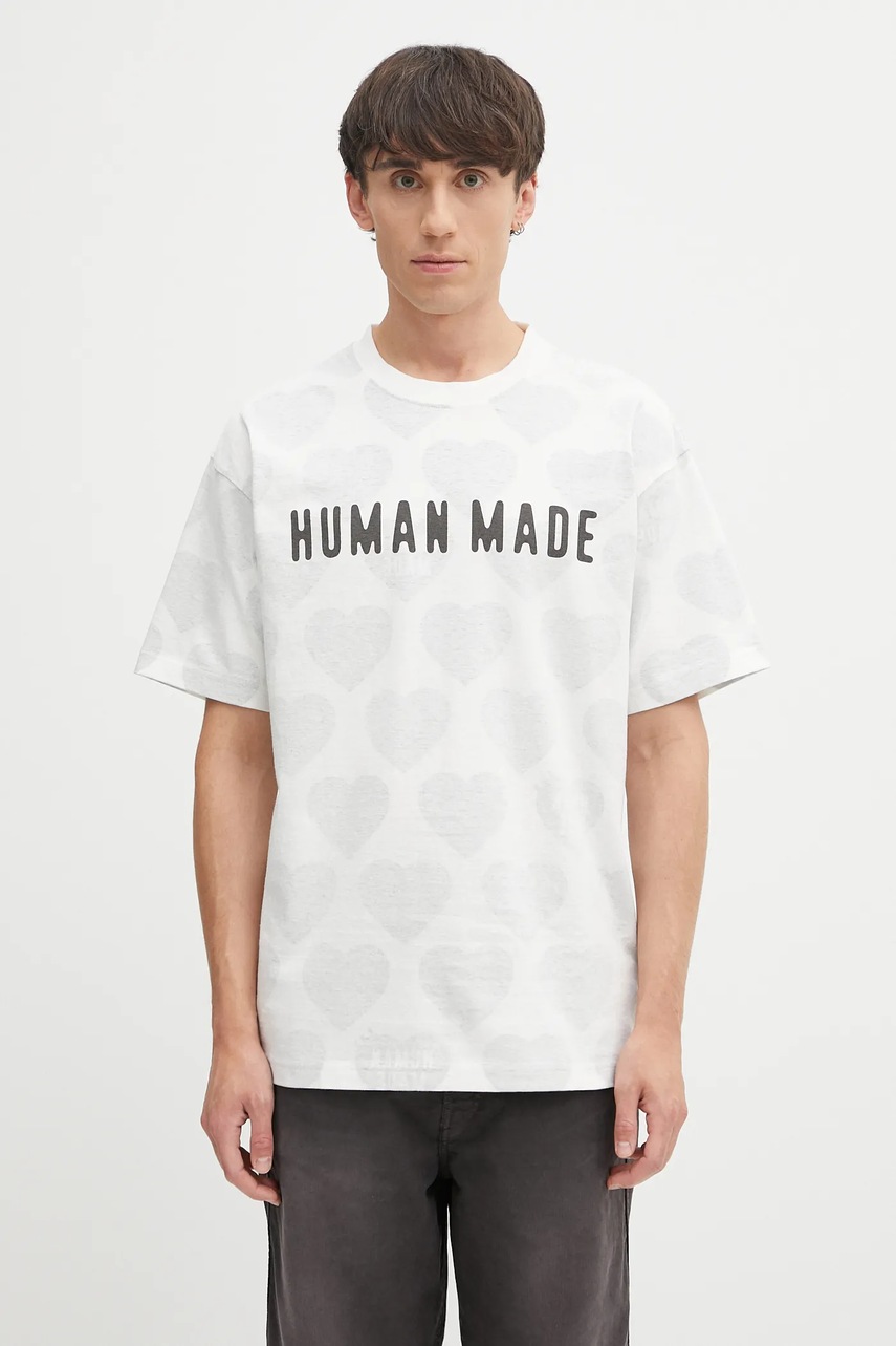 Human Made t-shirt bawełniany dwustronny Knitted