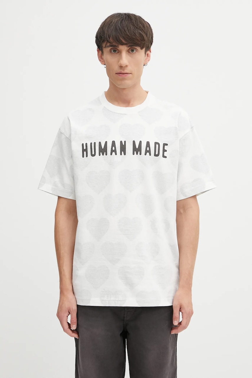 Human Made t-shirt bawełniany dwustronny Knitted