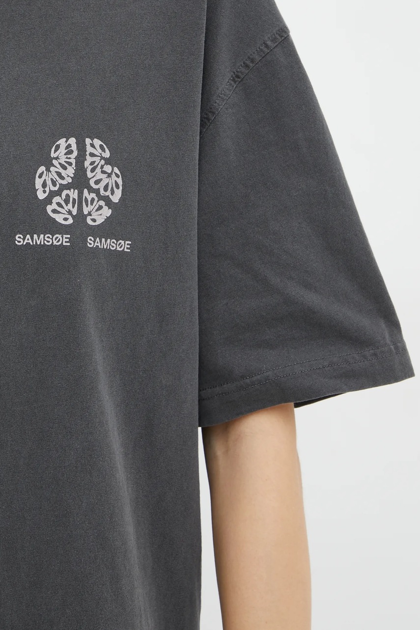 Bavlněné tričko Samsoe Samsoe SAJOURNAL (obrázek 10)