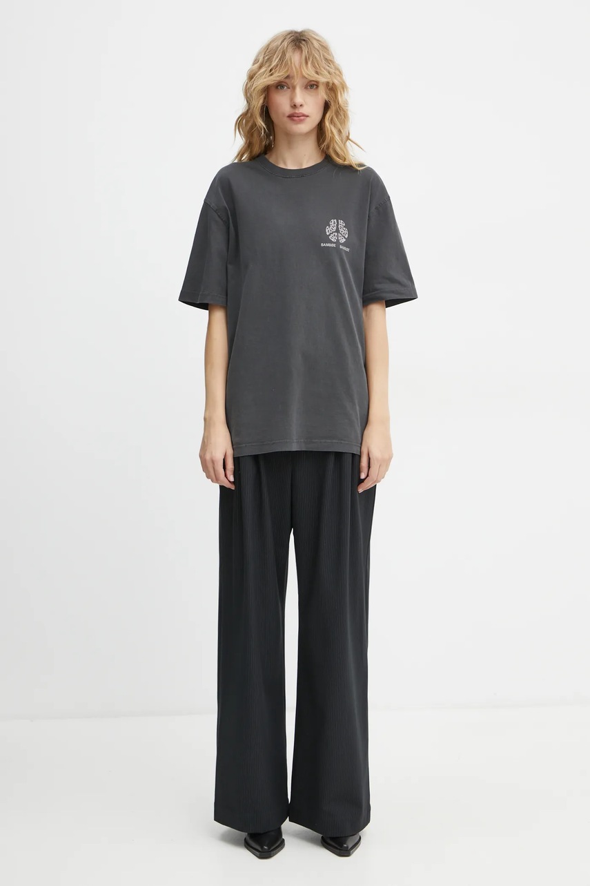 Bavlněné tričko Samsoe Samsoe SAJOURNAL (obrázek 5)