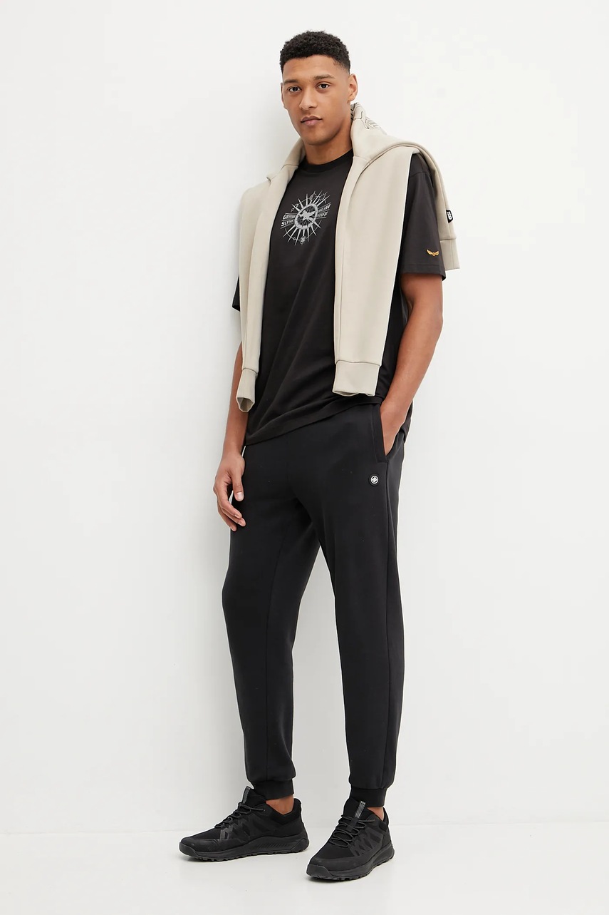 Хлопковая футболка Puma PUMA x HARRY POTTER цвет чёрный с принтом 630092 Хлопковая футболка Puma PUMA x HARRY POTTER цвет чёрный с принтом 630092