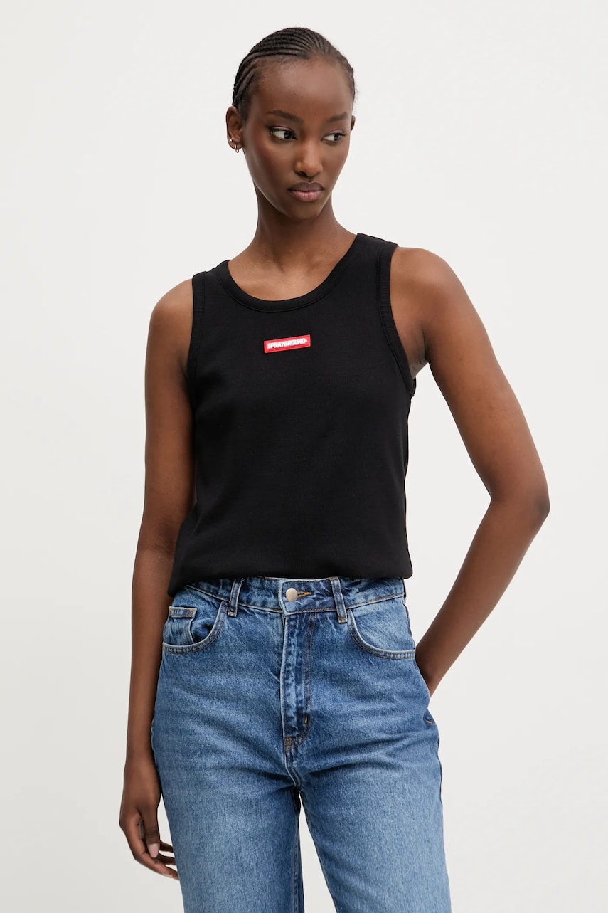 Футболка Sprayground цвет чёрный SP746BLK Футболка Sprayground цвет чёрный SP746BLK