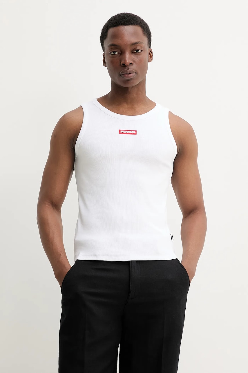 Топ Sprayground цвет белый SP746WHT Топ Sprayground цвет белый SP746WHT
