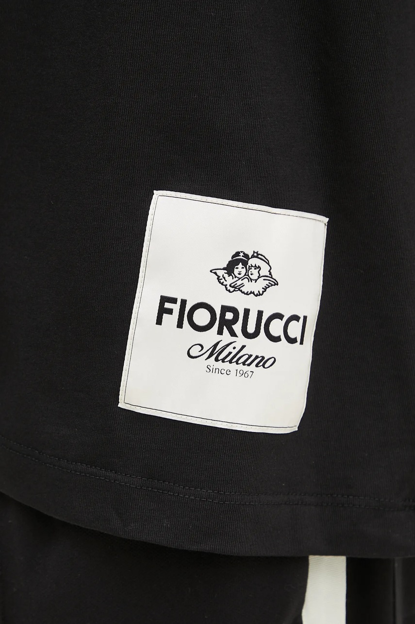 Βαμβακερό μπλουζάκι Fiorucci Logo Label Boxy Fit φωτογραφία