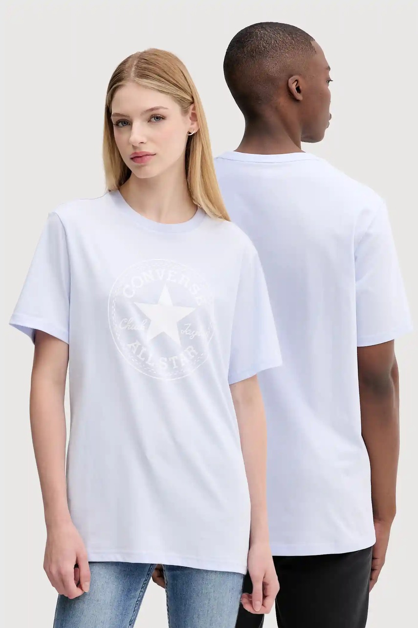 Converse tricou din bumbac cu imprimeu, 10025459-A37
