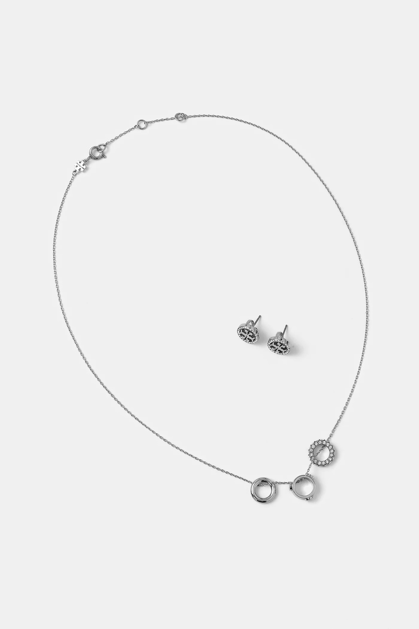 Tory Burch colier și cercei Miller Pave