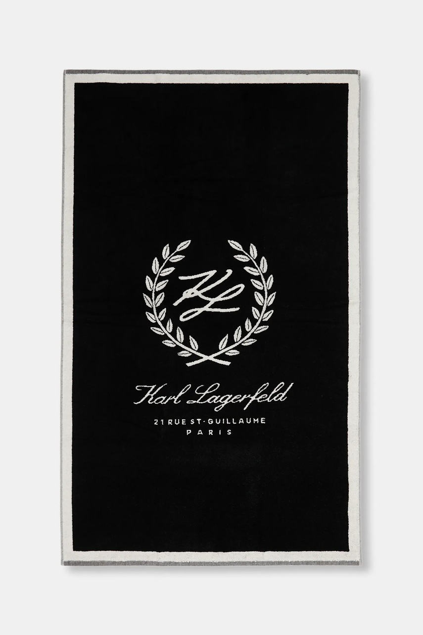 Karl Lagerfeld prosop mare de bumbac K/HOTEL 90 x 150 cm