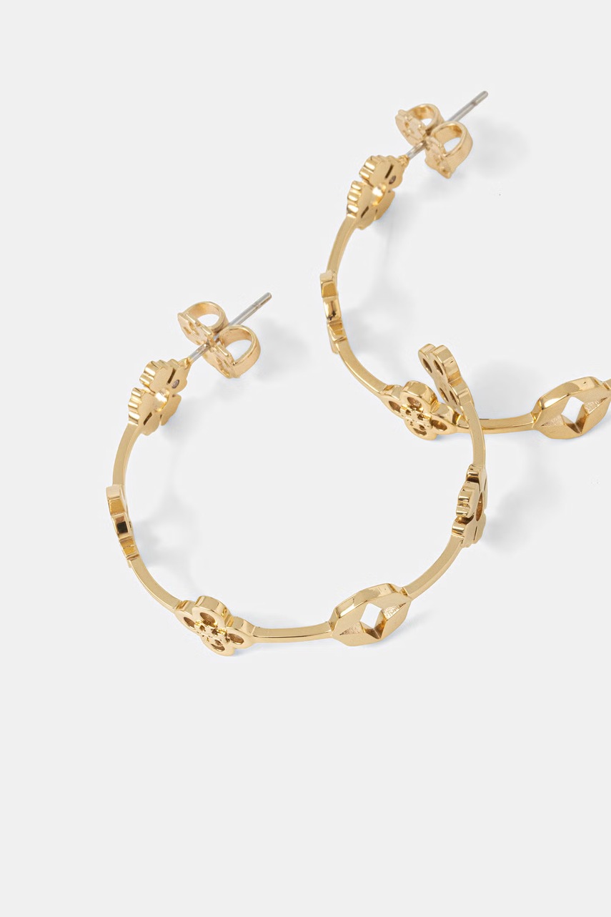 Tory Burch náušnice dámské z nerezové oceli Forget Me Not