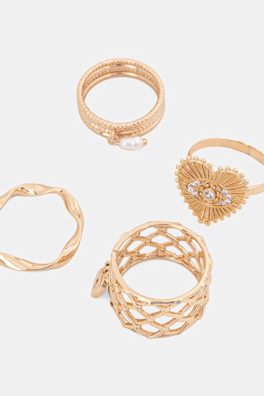 Prstýnek Aldo LOVEBOUND 4-pack (obrázek 3)