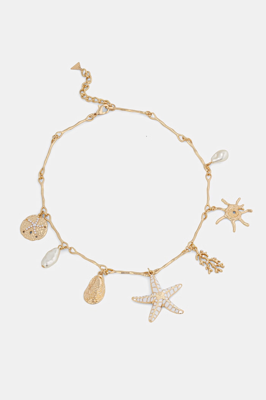 Aldo κολιέ γυναικείο μεταλλικό BEACHTREASURE BEACHTREASURE.102 χρυσαφί ONE SIZE
