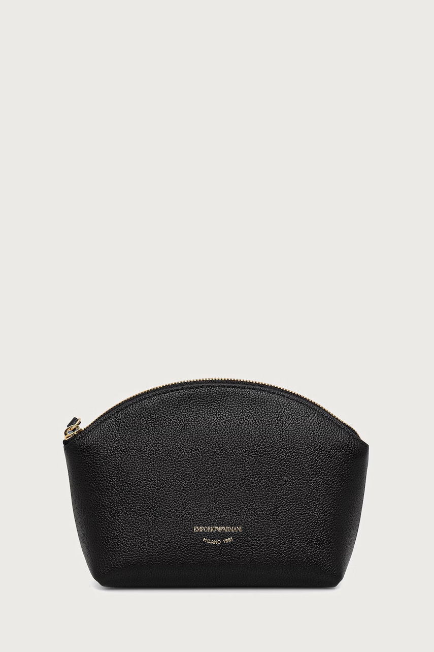 Emporio Armani kosmetyczka damska skórzana