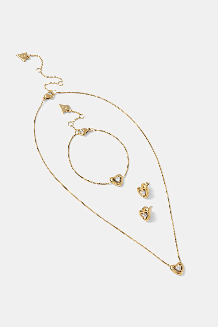 Levně Náhrdelník, náramek a náušnice Guess BELOVED