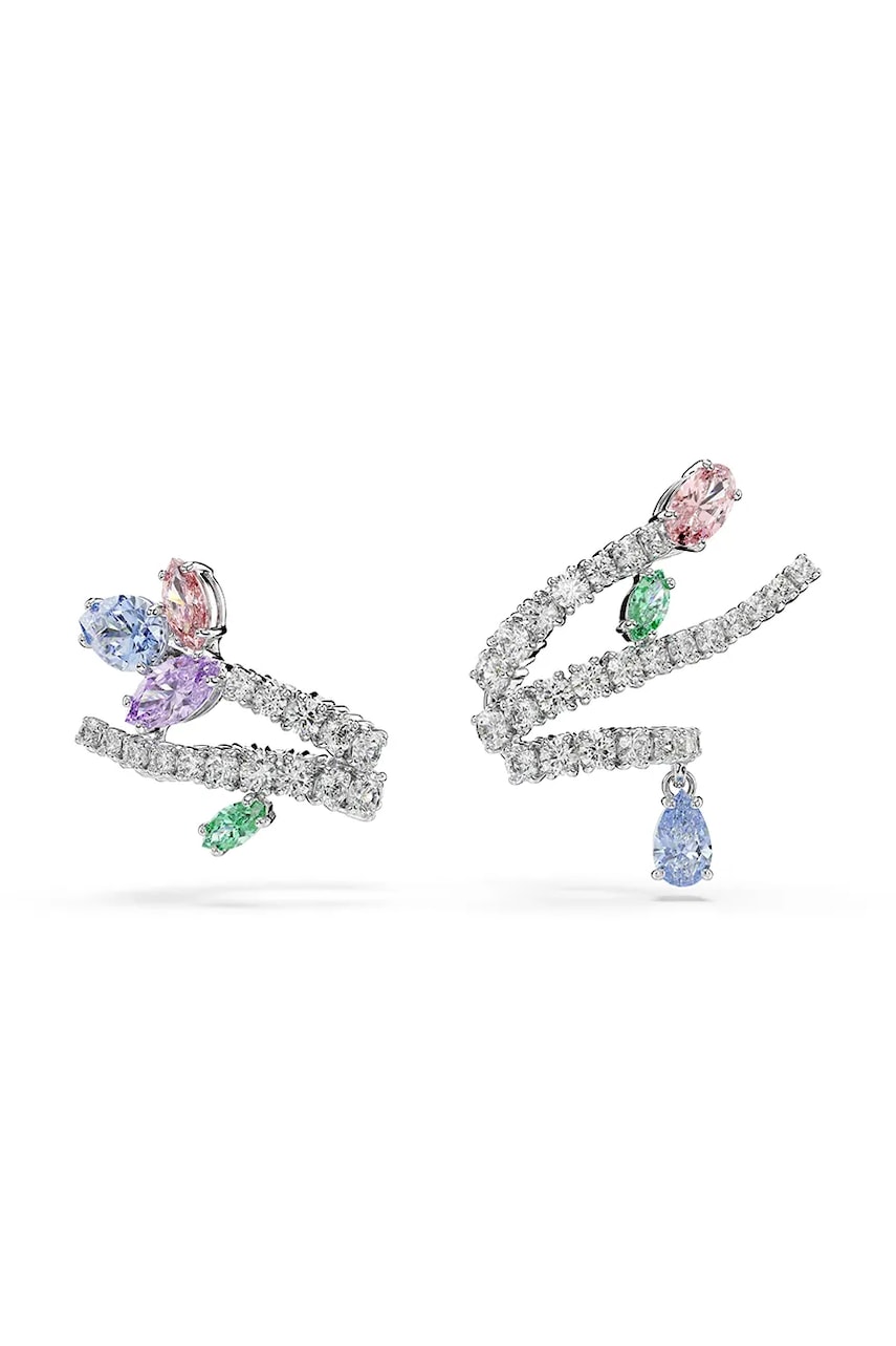 Swarovski σκουλαρίκι γυναικείο μεταλλικό ζιργκόν Ariana Grande x Swarovski