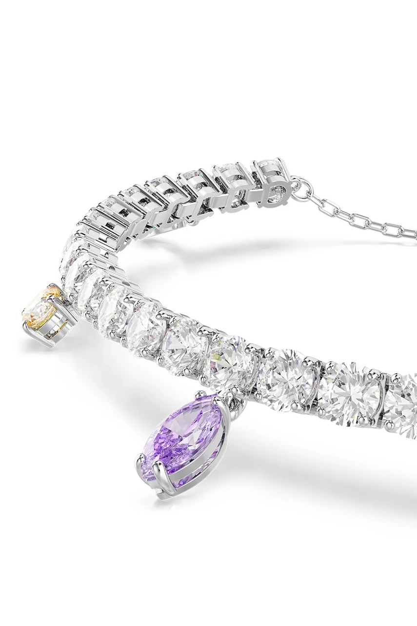 Swarovski βραχιόλι γυναικείο μεταλλικό με κρύσταλλο Ariana Grande x Swarovski φωτογραφία