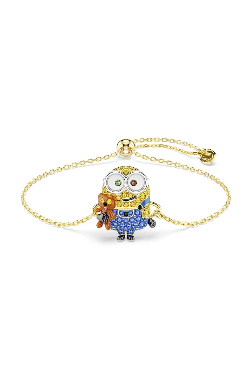 Swarovski brățară pentru femei placată cu aur cristal Swarovski MINIONS