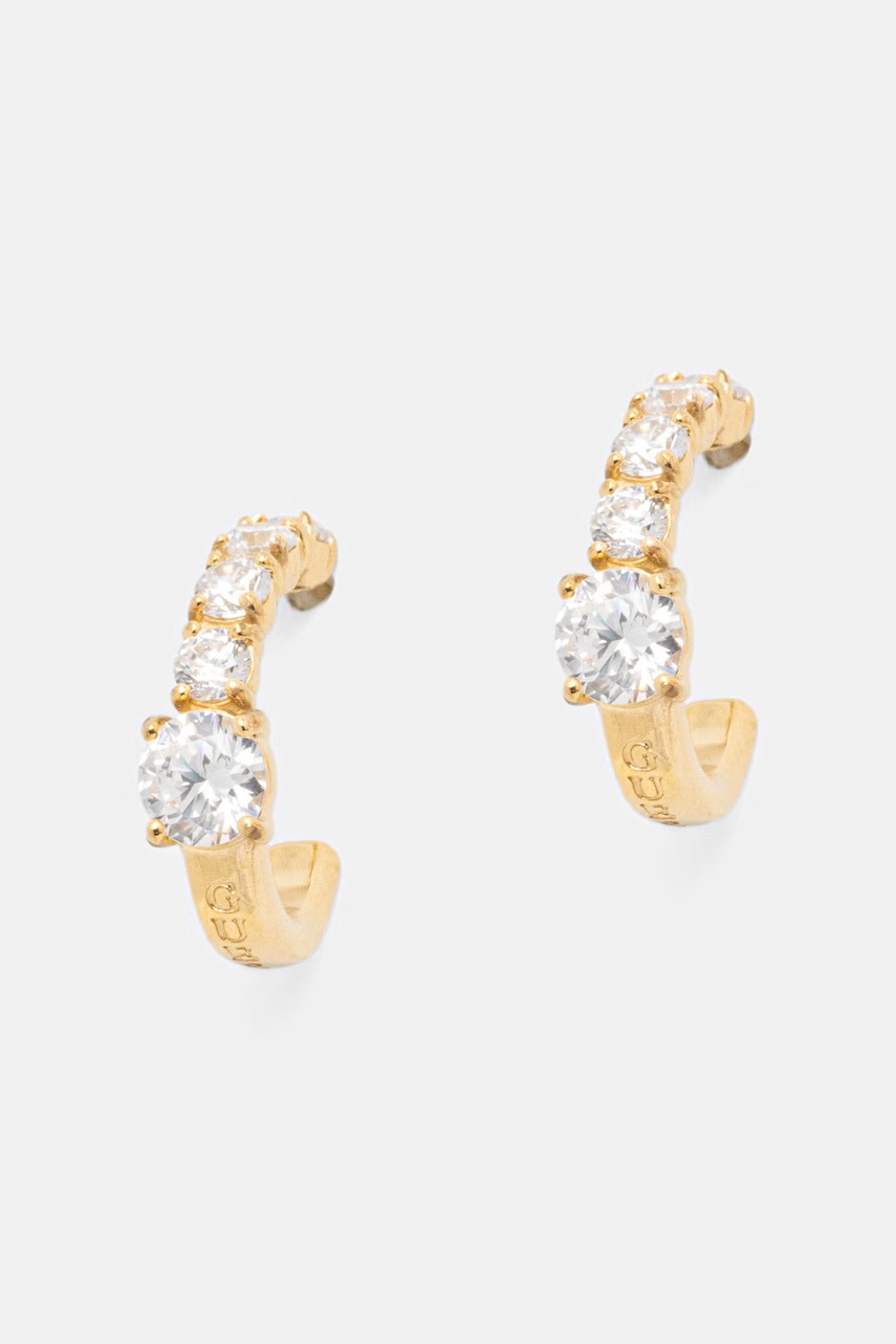 Guess σκουλαρίκια Γυναικεία ανοξείδωτο ατσάλι PIERCING STUDIO JUBE06.272JW χρυσαφί ONE SIZE