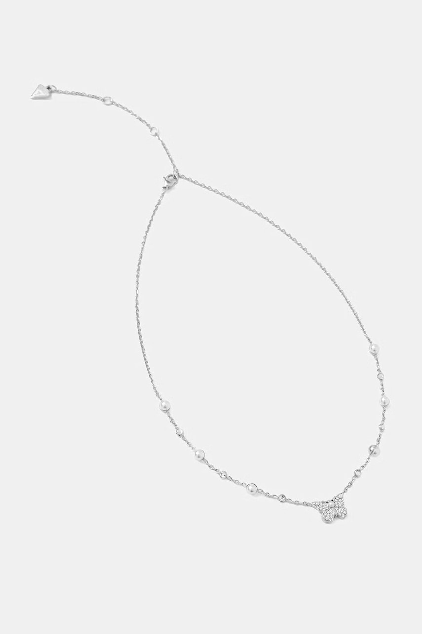 Guess colier damski din oțel inoxidabil BORBOLETA