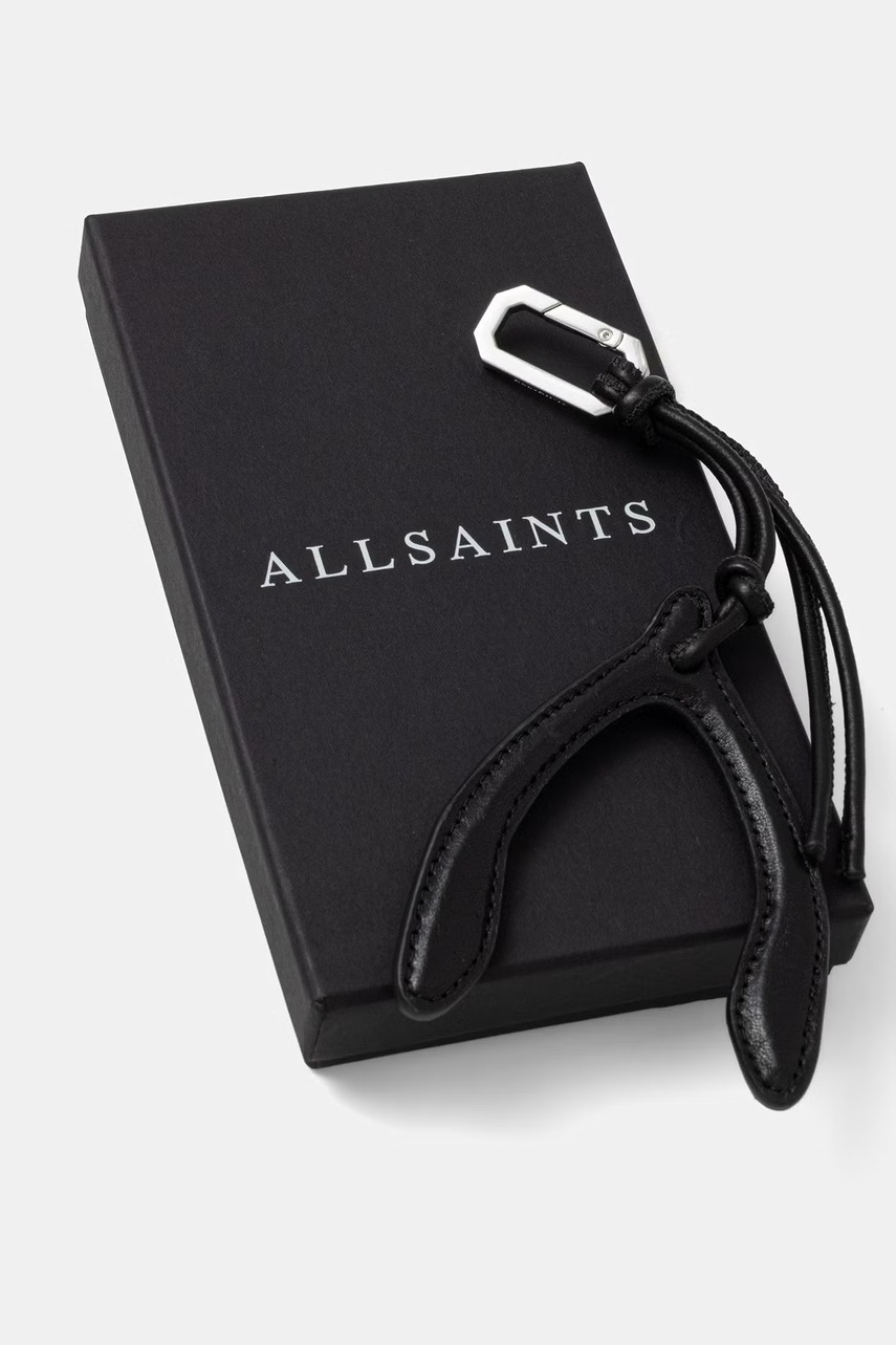 Kožená klíčenka AllSaints WISHBONE (obrázek 3)