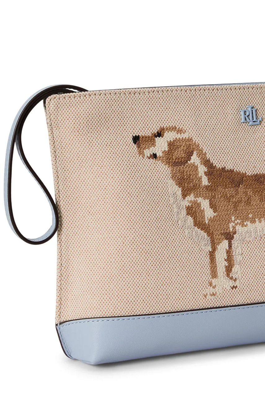 Lauren Ralph Lauren Kosmetická taštička dámská bavlněná (obrázek 3)