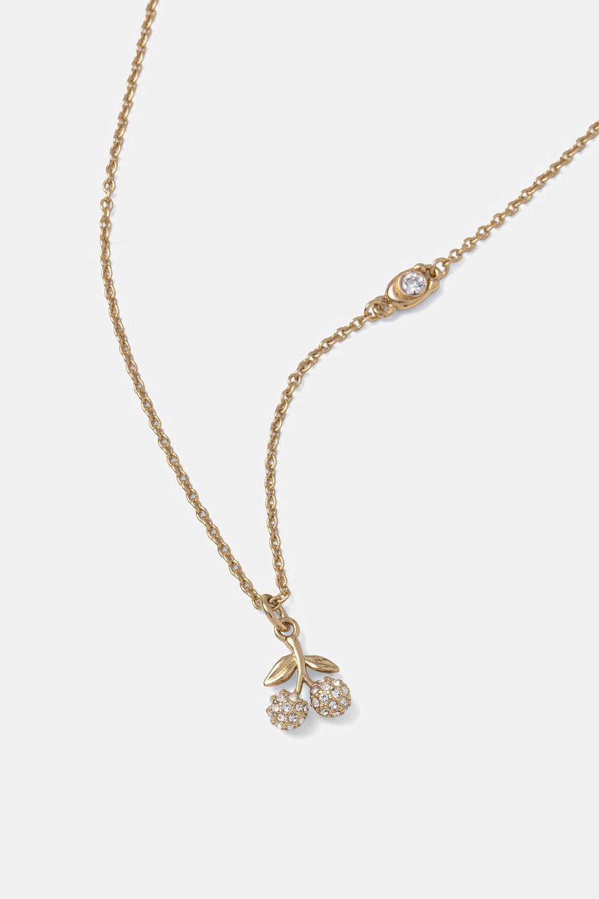 Coach řetízek dámský z kovu s krystalem