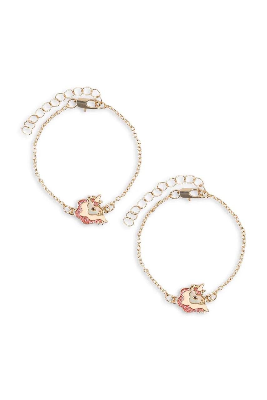 Levně Dětský náramek Konges Sløjd UNICORN BESTIE BRACELETS 2-pack