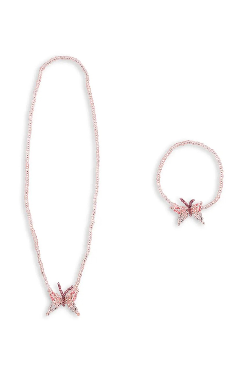 Konges Sløjd Παιδικά BUTTERFLY NECKLACE AND BRACELET SET φωτογραφία