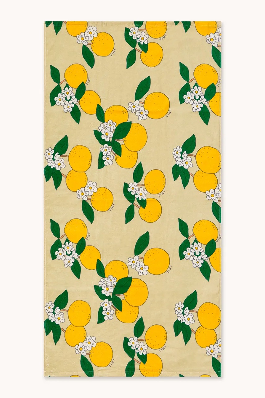 Tinycottons prosop din bumbac pentru copii ORANGES TOWEL