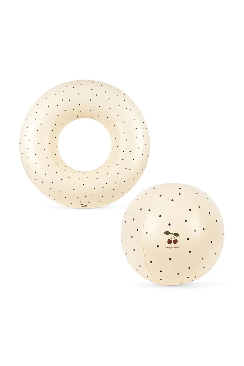 Konges Sløjd  Dječji kolut za plivanje  SWIM RING AND BEACH BALL SET