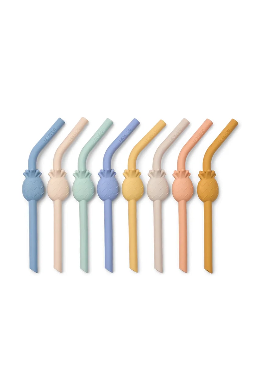E-shop Opakovaně použitelné brčko Liewood Carlson Pineapple Straw 8-Pack