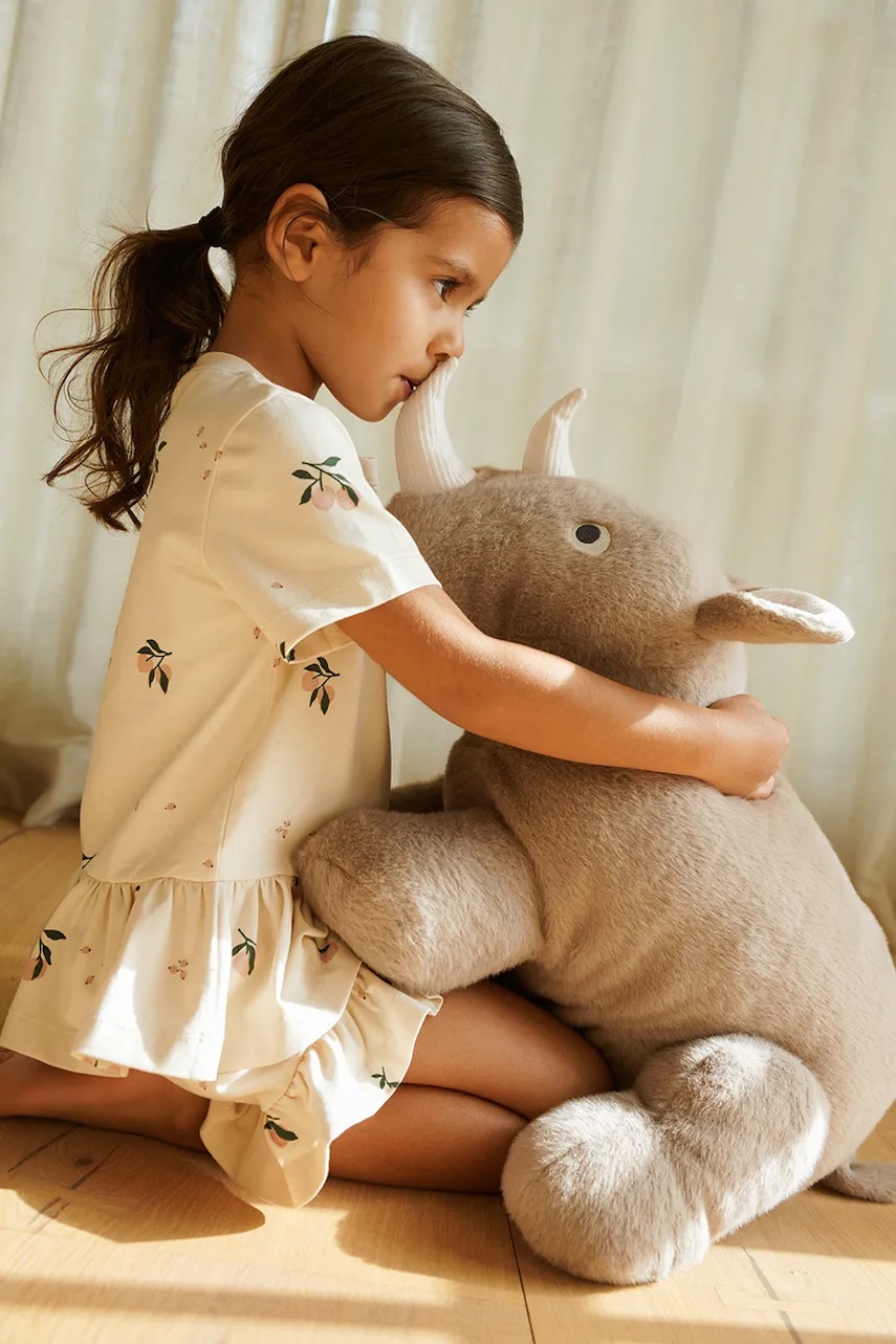 Liewood παιχνίδι αγκαλιάς παιδικό Barnaby Rhino Large Teddy