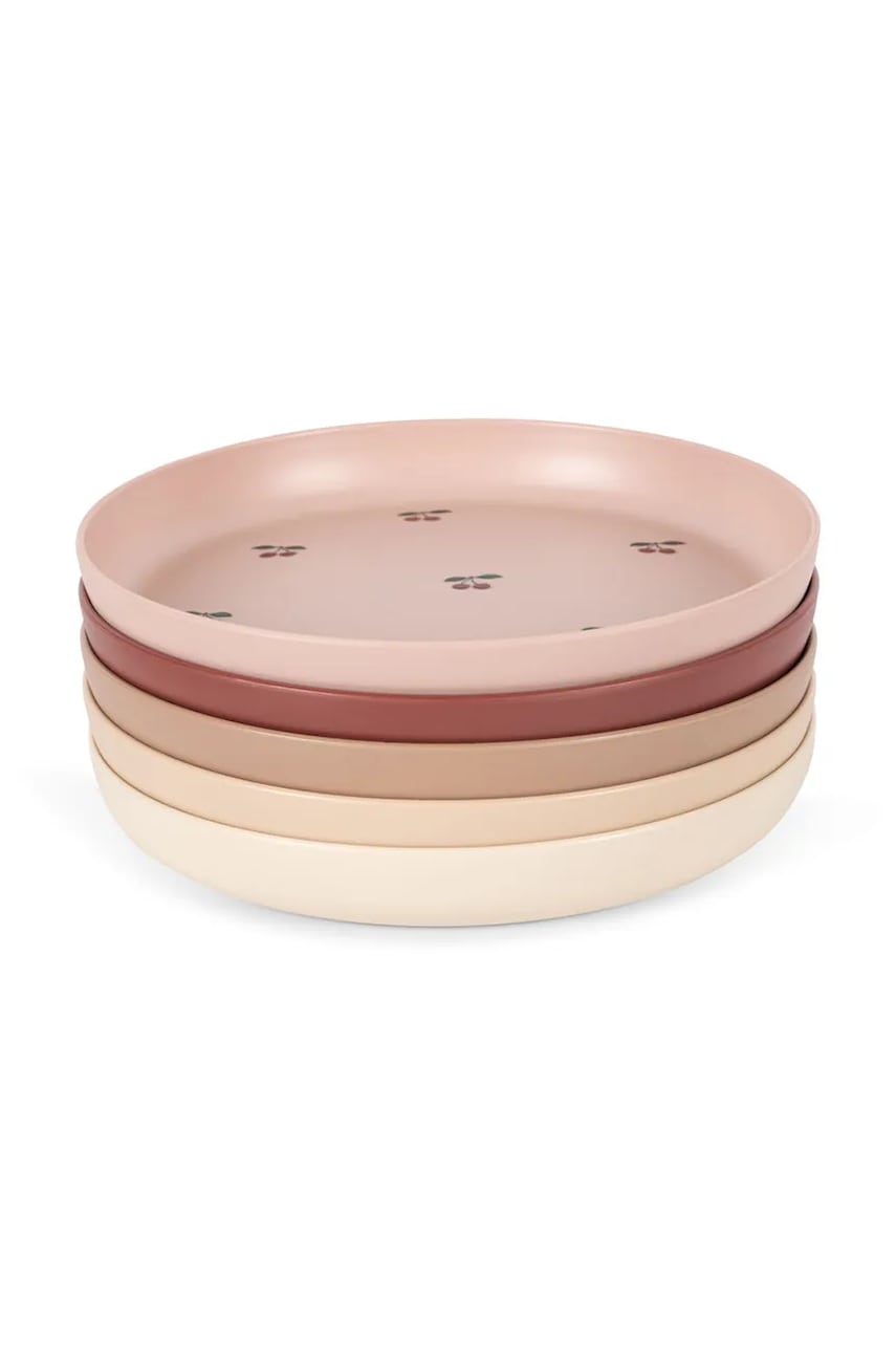 E-shop Dětský talíř Konges Sløjd PLATE 5-pack