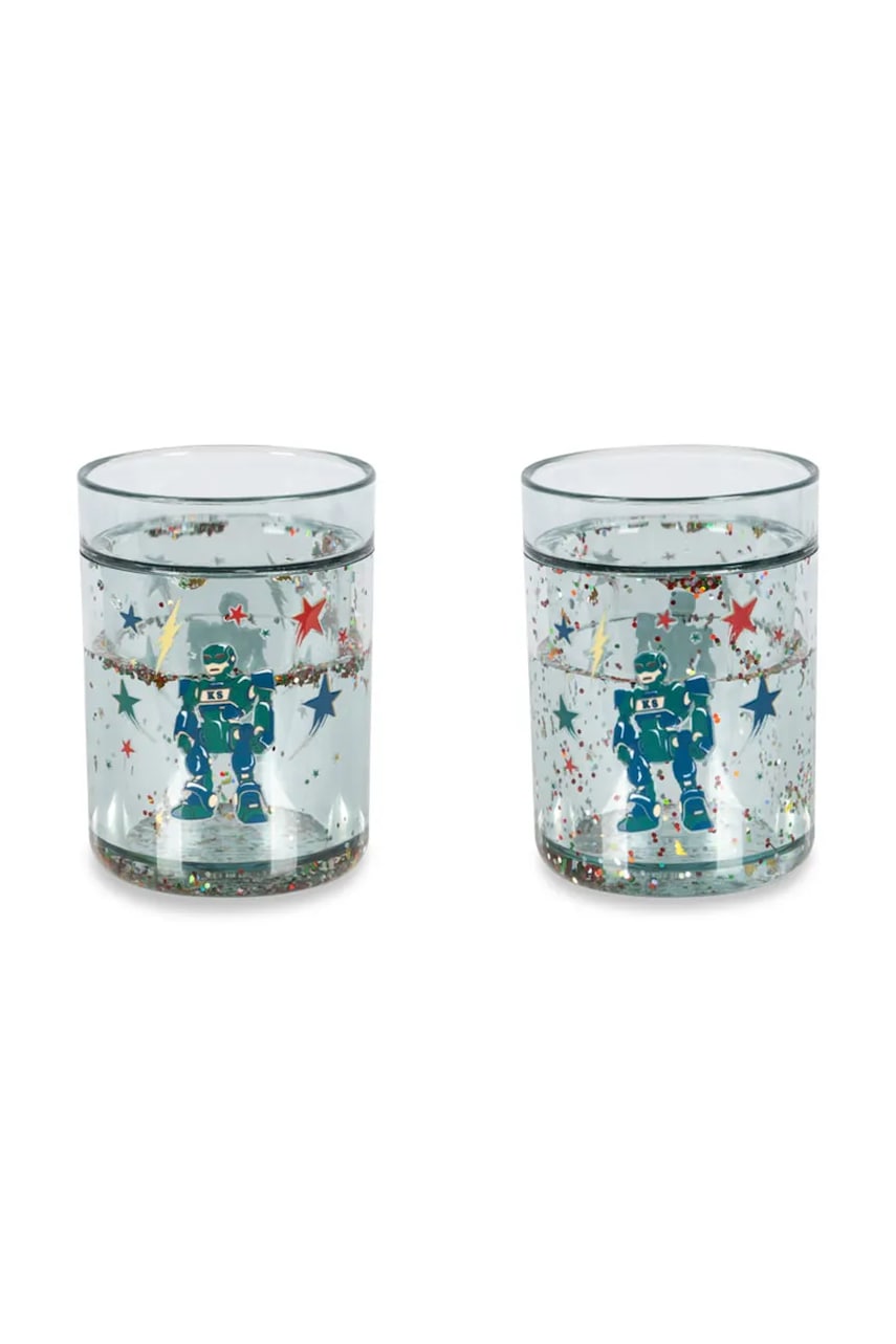 Konges Sløjd σετ κούπες παιδικές 2 PACK GLITTER