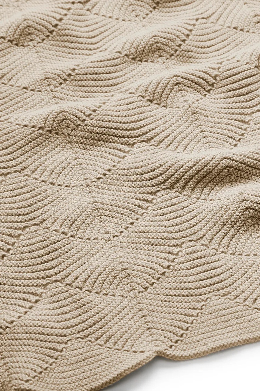 Cam Cam Copenhagen κουβέρτα βρεφική βαμβακερή Almond φωτογραφία