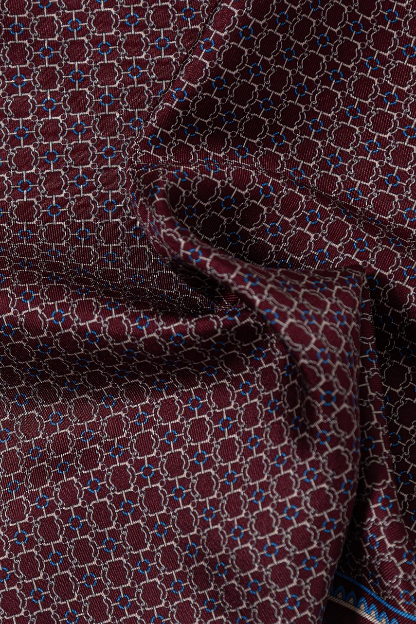 Μεταξωτό μαντήλι τσέπης Eton χρώμα: μπορντό, 100014193 φωτογραφία