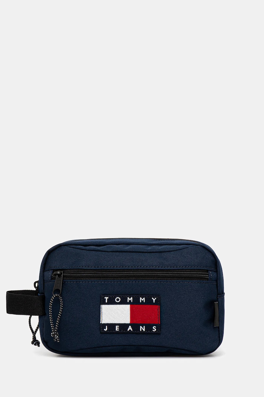 Tommy Jeans portfard culoarea bleumarin AM0AM13858