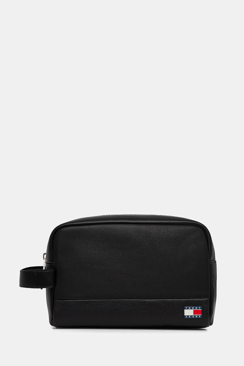 Tommy Jeans portfard culoarea negru, AM0AM14053