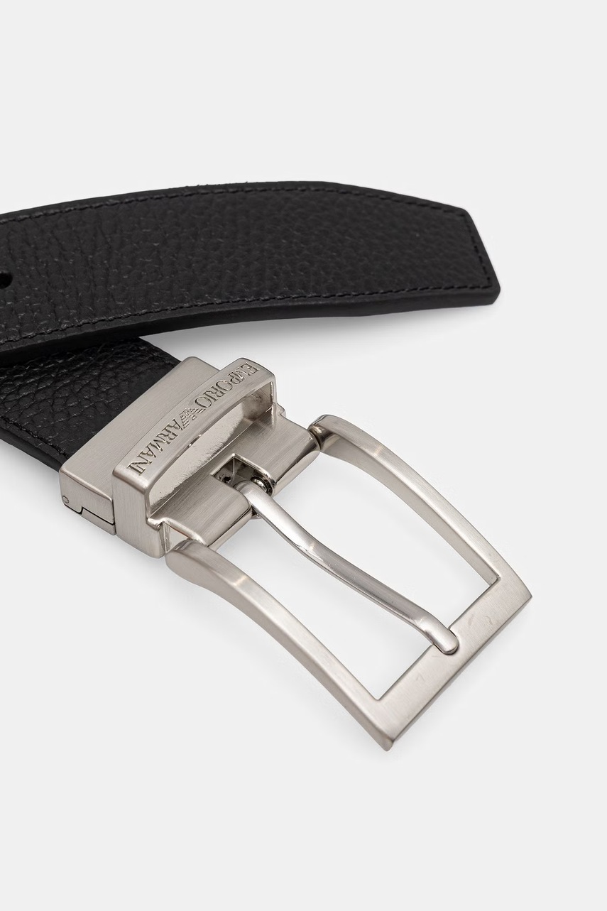 Pouzdro na karty a kožený pásek Emporio Armani (obrázek 6)