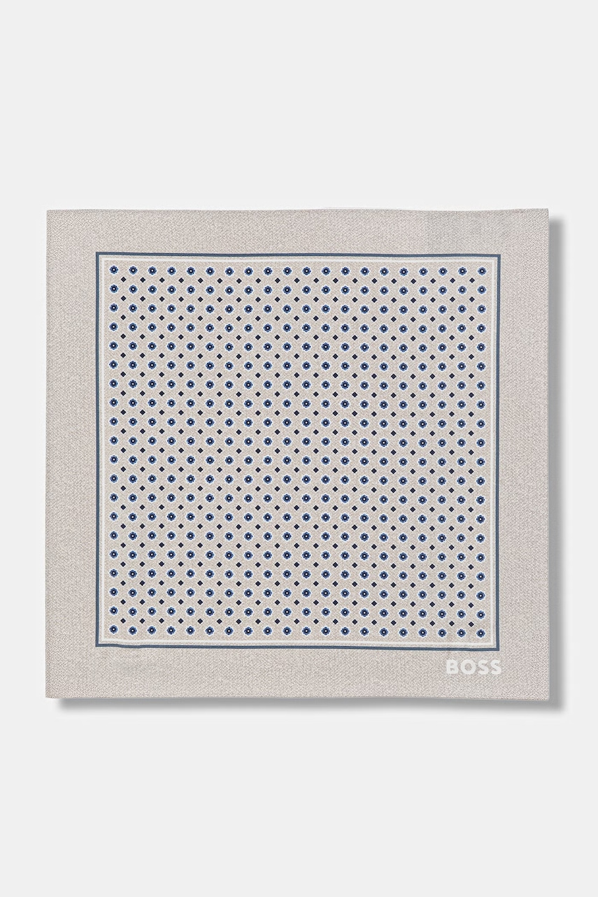 BOSS Μαντήλι Ανδρικό μεταξωτό POCKET SQ. ONE