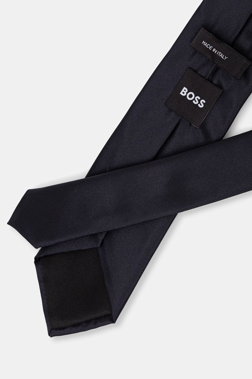 BOSS kravata pánska s hodvábom TIE CM 7.5 262
