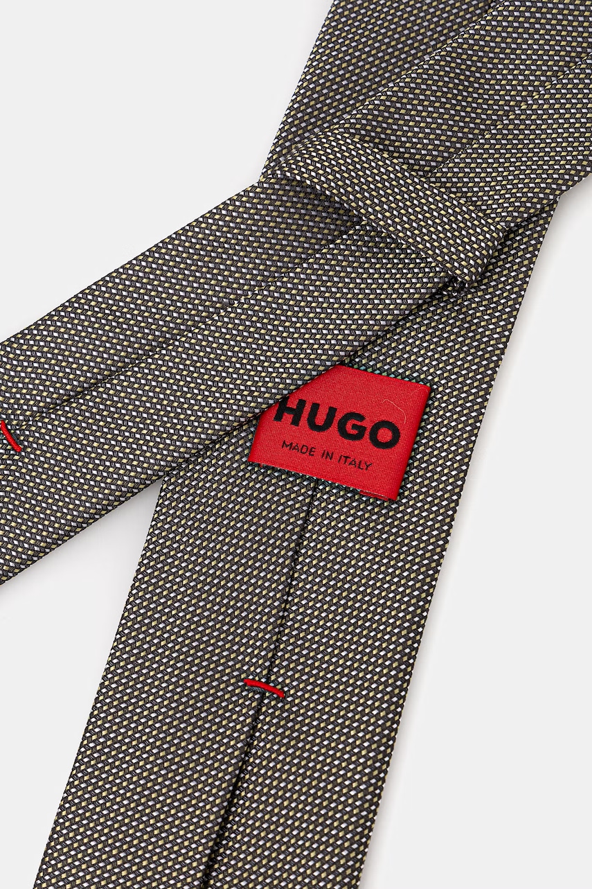 Hodvábna kravata HUGO Tie cm 6