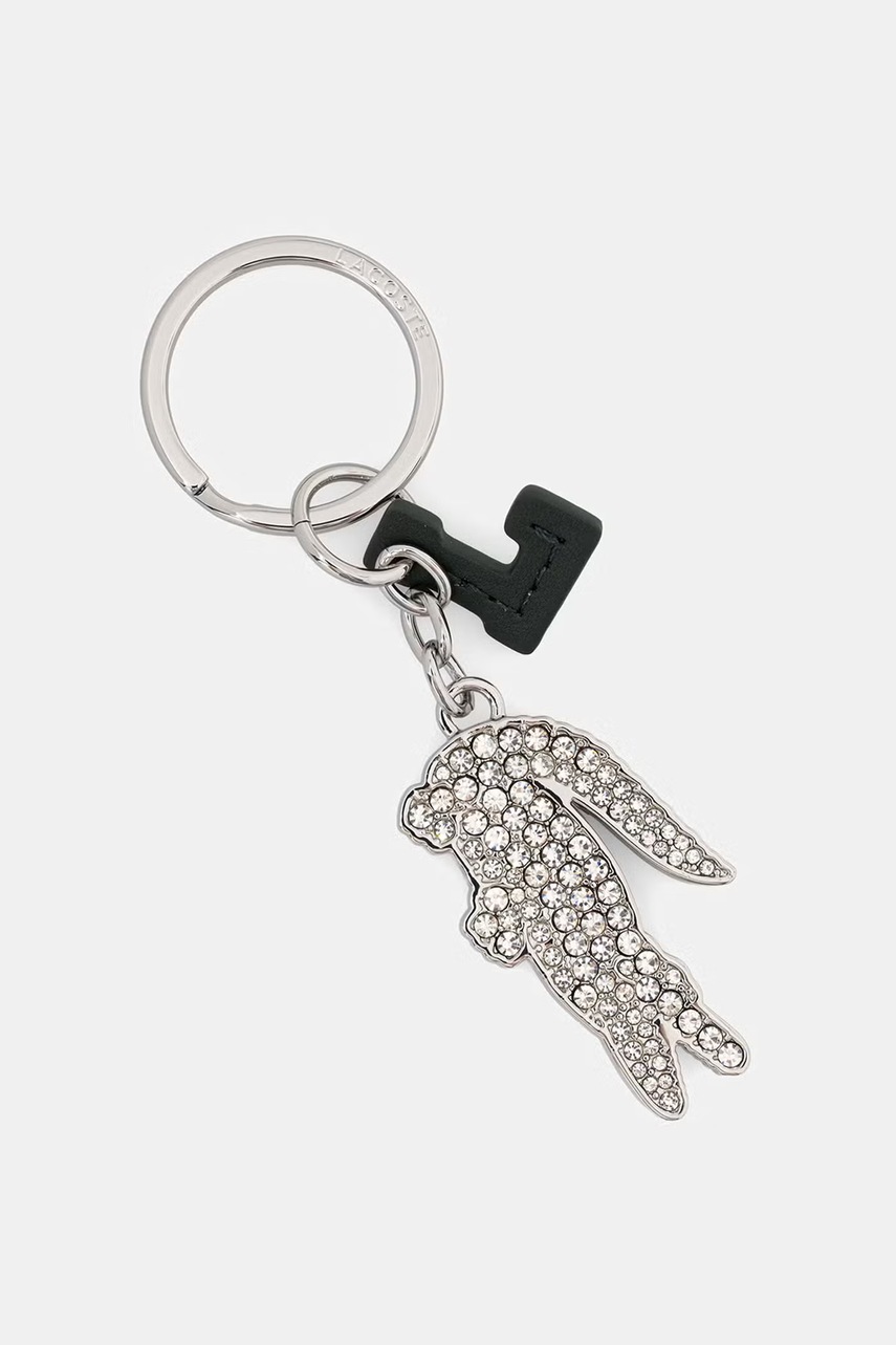 Lacoste Μπρελόκ NF5320RL ασημί ONE SIZE