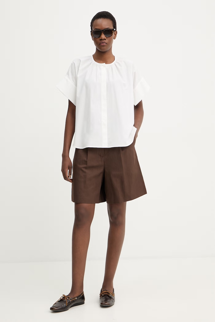 Bavlněná košile Weekend Max Mara EDUCATA