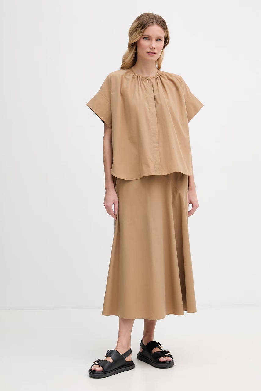 Bavlněná košile Weekend Max Mara EDUCATA