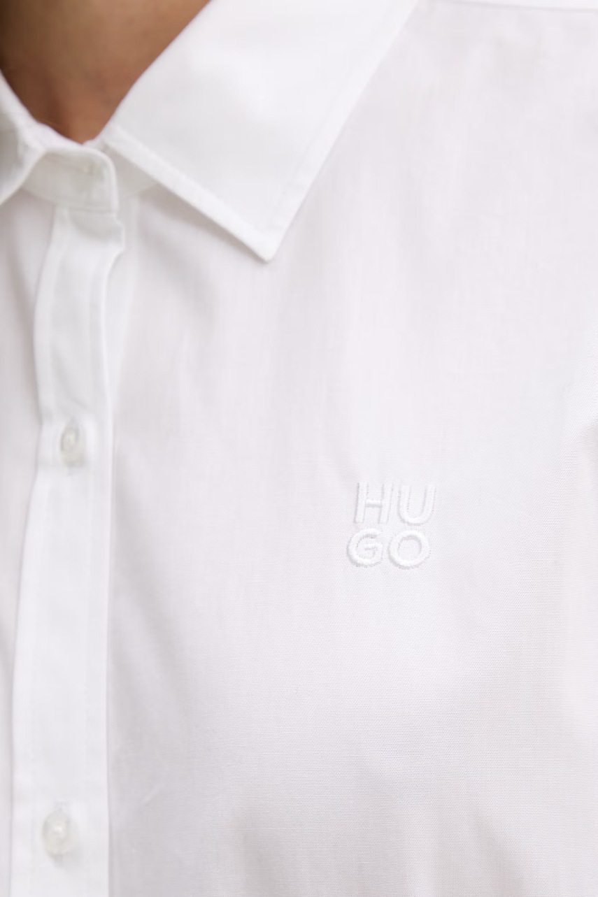 Bavlněná košile HUGO The Essential Shirt (obrázek 5)