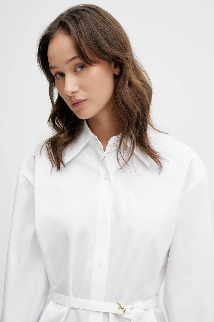 Bavlněná košile HUGO Eyane (obrázek 5)