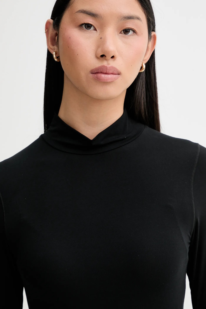 Tričko s dlouhým rukávem G-Star Mock slim (obrázek 4)